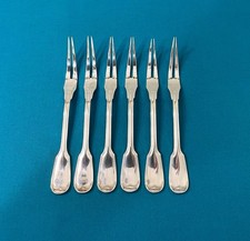 NEUF 6 fourchettes a escargots