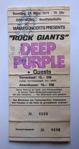 Deep purple ticket - purple,