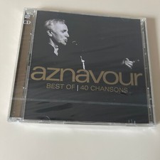 Best Of 40 Chansons - Charles Aznavour/ 2 CD, NEUF SOUS BLISTER