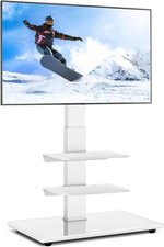 Universel Support TV sur Pied pour 32-70 Pouces Téléviseurs Plats LED OLED LCD