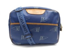 VINTAGE SAC A MAIN LOUIS VUITTON MESSENGER MONOGRAM AMERICA'S CUP BAG 1992