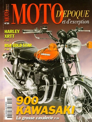Moto epoque kawasaki z - moto, d'epoque