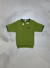 Vintage SPORTSWEAR BY COLLEGIATE green ringer sweatshirt size S NOS 1950