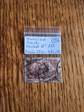 Deutsches REICH Michel N ° 115 Année 1920