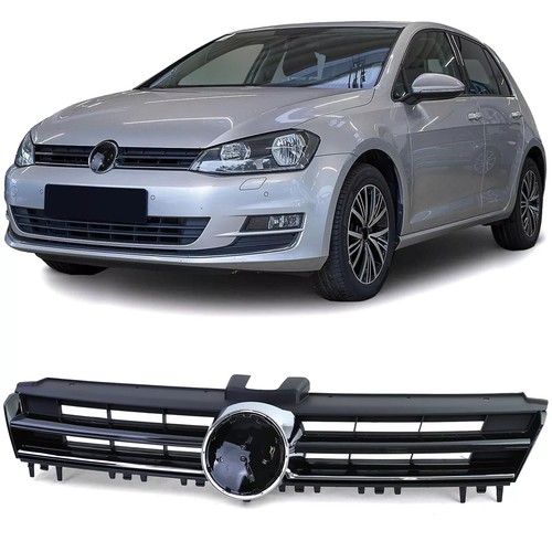 Calandre avant noir chrome - avant,