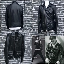 Iconic & Gorgeous Balmain AW10 Leather Lambskin Biker Jacket