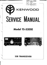 Service Manuel D'Instructions pour Kenwood TS-520 Se