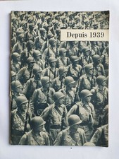 LES ORIGINES DE LA GUERRE DEPUIS 1939 ILLUSTRE BROCHURE INFORMATION GUERRE USA