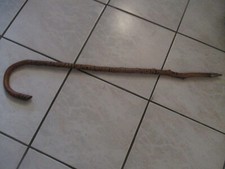 très belle canne artisanat de poilu WW1 datée