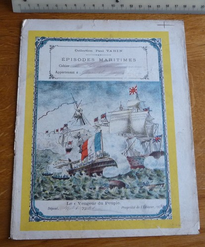 Ancien protège cahier - ancien, protège-cahier