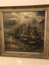 TRES BEAU PASTEL FLAMAND SUR