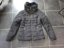 Manteau doudoune d'hiver noir pour femme - marque Pimkie - taille S