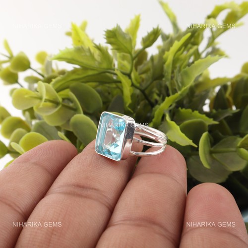 Bague solitaire argent 925 - bague,