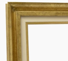 Cadre en bois à la feuille