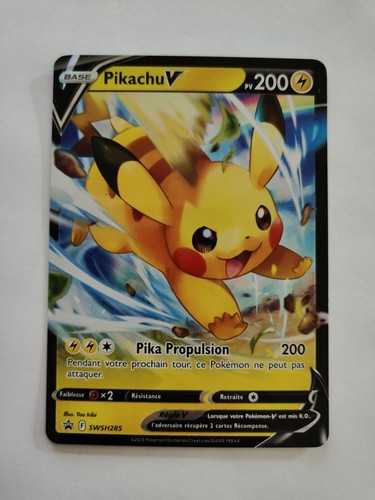 Carte pokémon pikachu - carte,