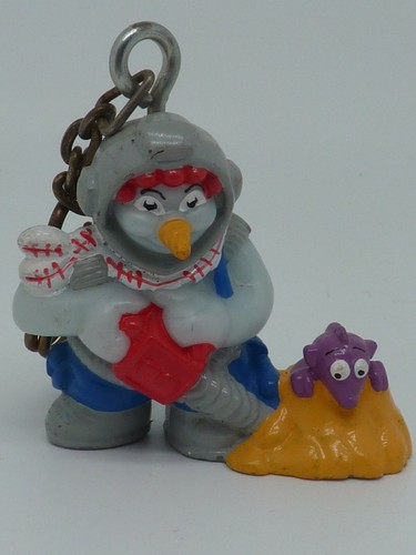 Figurine ancienne pvc oiseau - figurine,