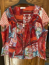 blouse  fred sabatier colorée