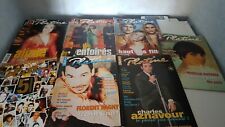MAGAZINE PLATINE COMPLET A CHOISIR DANS LA LISTE : VARTAN, JACKSON, ALIZÉE ....