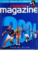 L'équipe Magazine Spécial bilan 2004 Manaudou sport Jeux Olympiques Rugby Tennis