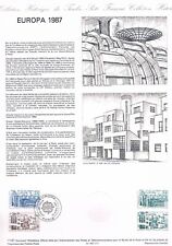 Document Officiel   87 17   Le Corbusier  Yv N° 2471 Et 2472