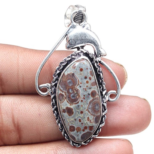 Pendentif peau léopard - de,