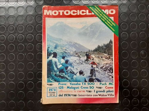 Motocyclisme octobre 1974 - motocyclisme,