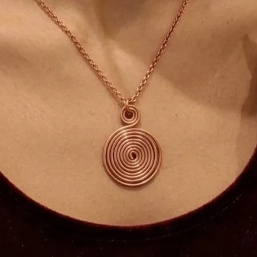 Médaillon pendentif cercle - médaillon,