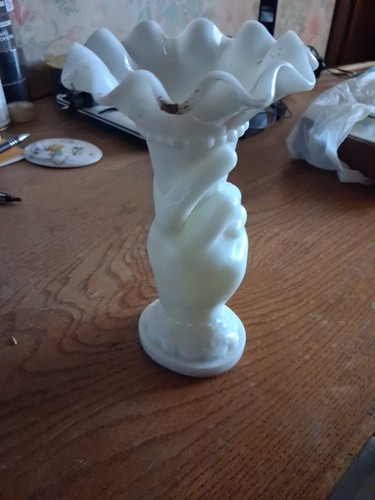 Vase cornet opaline - vase,