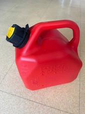 Bidon Essence Rouge Sécurité Avec Bec Verseur 5L