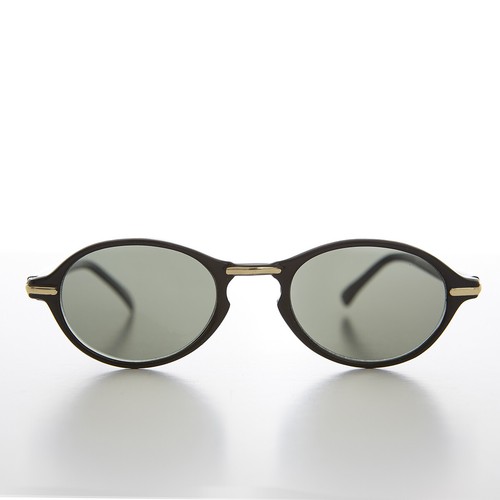 Noir ovale lunettes - ovale,