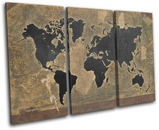 World Atlas Antique Vintage