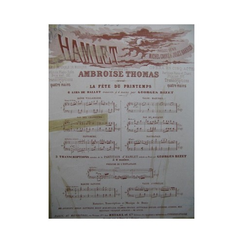 Thomas ambroise hamlet - thomas, la