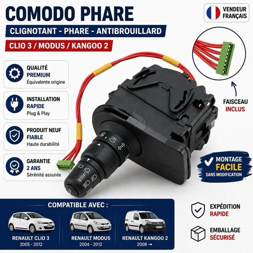 Comodo phare clio modus - comodo, 3