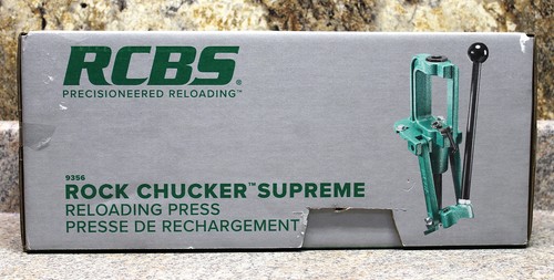 Rcbs rock chucker supreme - chucker,