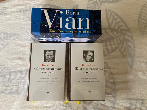 Pléiade coffret boris vian - pléiade,