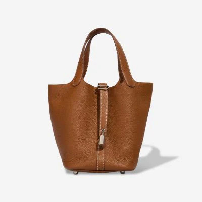 Sac hermes picotin - hermes, cuir