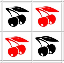 Sets 4 autocollants - sets,