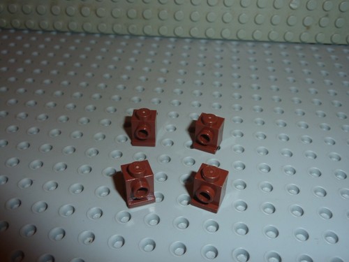 Lego redbrown brick - 4,