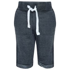 Enfants Garçons Polaire Noir Short Vêtements de Sport Décontracté Mode 5-13