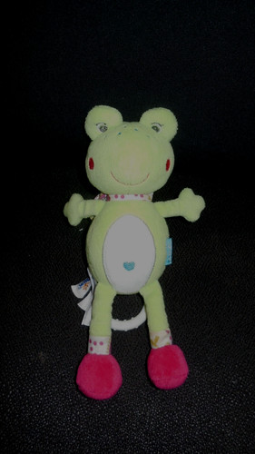 Doudou peluche grenouille - doudou,