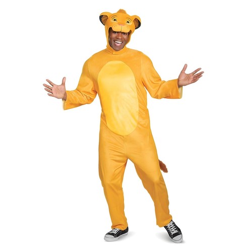 Costume jumpsuit adulte simba - costume,