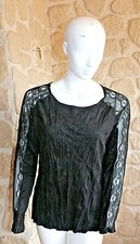 Haut gris acier neuf taille