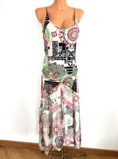 Garella magnifique robe longue en mousseline de soie