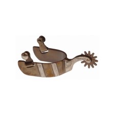 Eperons WESTERN bruni avec