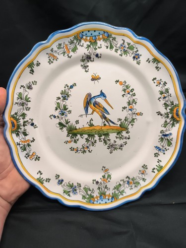 Assiette faïence - assiette,