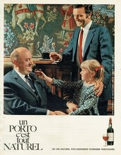  Publicité Advertising 0322 1968   un vin de porto c'est tout naturel