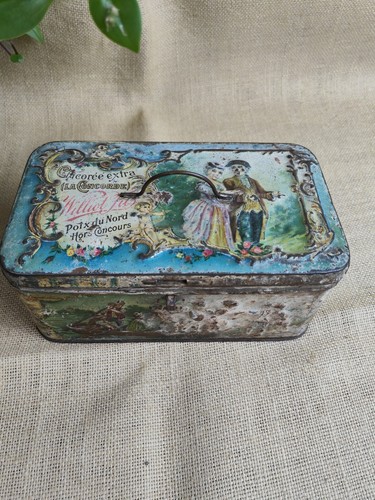 Ancienne boite tôle - ancienne,