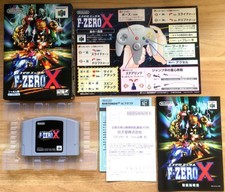 F-ZERO X COMPLET BOÎTE NOTICE NINTENDO 64 N64 NTSC JAP CIB OVP FZero - Bon état