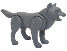 PLAYMOBIL FIGURINE LOUP GRIS