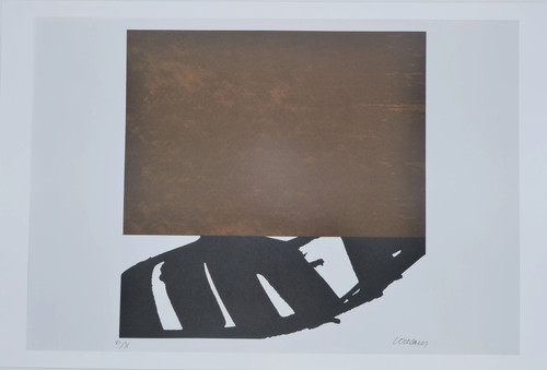 Pierre soulages lithographie - pierre, :